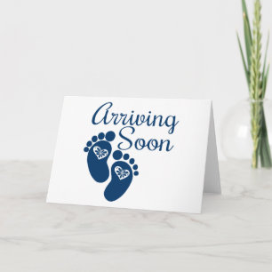 Faire-part Arrivée bientôt