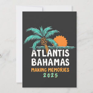 Faire-part Atlantis Bahamas Faire des souvenirs 2025