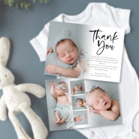 Baby 6 Photo Girl or Boy Script Merci Annonce