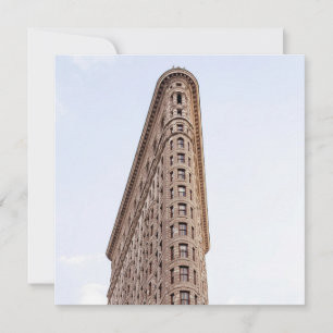Faire-part Bâtiment Flatiron New York City