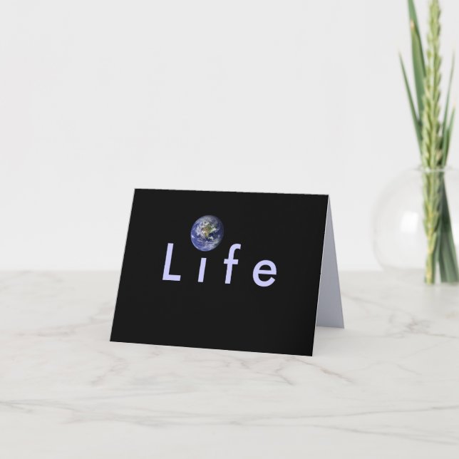 Faire-part Bébé arrives on planet Earth : Announcement (Devant)