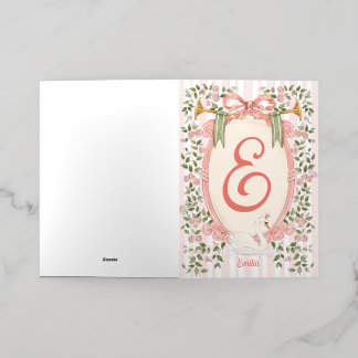 Faire-part bébé - Princesse cygne