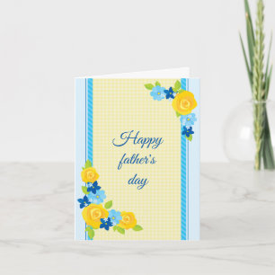 Faire-part Belle Fête des pères heureuse