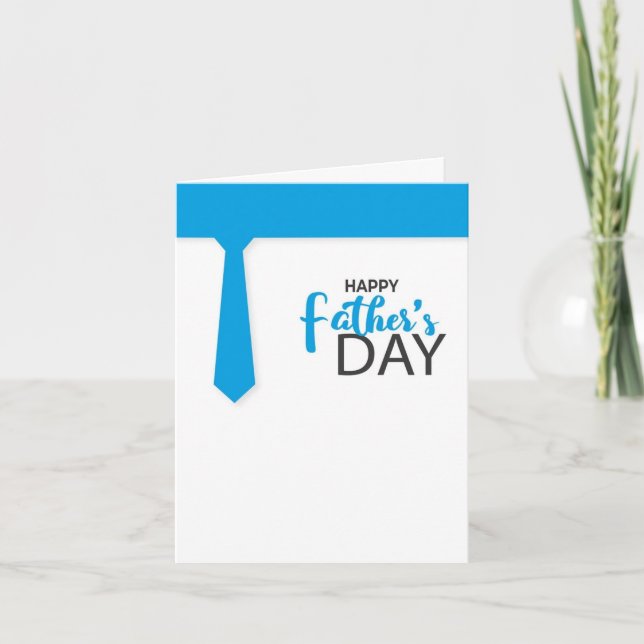 Faire-part Belle Fête des pères heureuse (Devant)