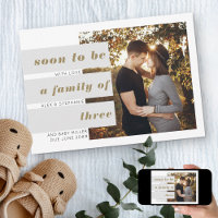 Bientôt être Photo Bloc texte Overlap Grossesse