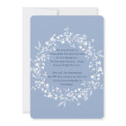 Bleu Bleu Fleur sauvage Wreath Graduation