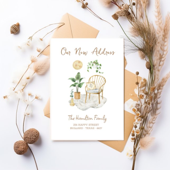 Faire-part Boho Breeze Moving (Créateur téléchargé)