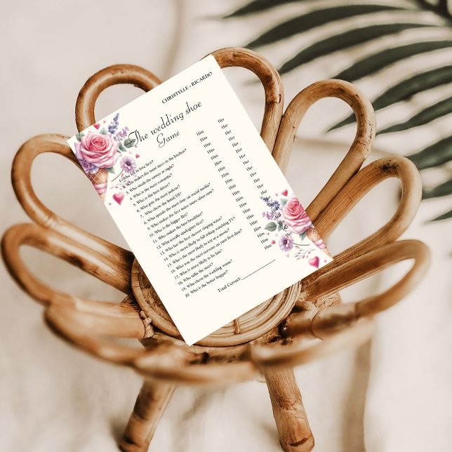 Faire-part Boho Ice Cream Mariage jeu de chaussures jeu de pa (Créateur téléchargé)