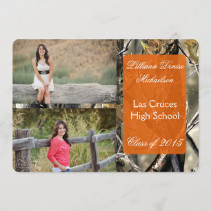 Faire-part Camouflage Camo Camouflage Camouflage 5 x 7 ans Fa