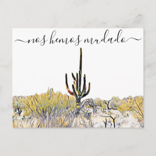 Faire-part Carte postale Arizona Anuncio de Mudanza