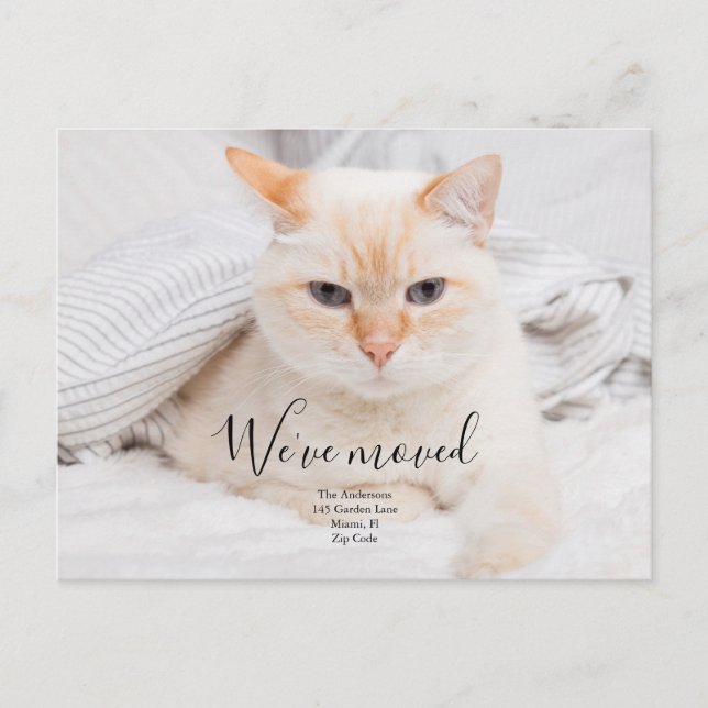 Faire-part Carte postale d'annonce photo personnalisée (Devant)