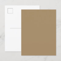 Carte postale de café minimaliste – Personnalisabl