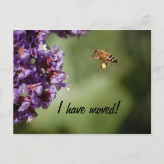 Faire-part Carte postale de nouvelle adresse