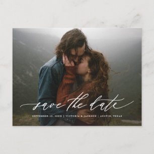 Faire-part Carte postale de sauvegarde de date à flot