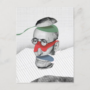 Faire-part Carte postale "dédoublez Hesse"