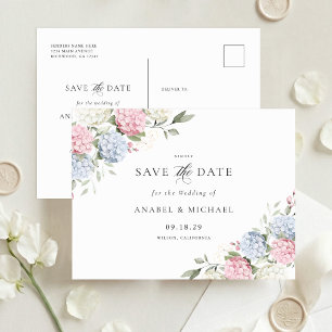 Faire-part Carte postale d'invitation de sauvegarde de date d