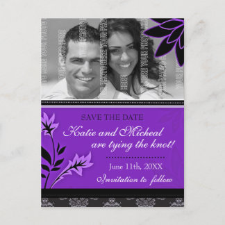 Faire-part Carte postale pour sauvegarder la date
