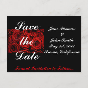 Faire-part Carte postale pour sauvegarder la date