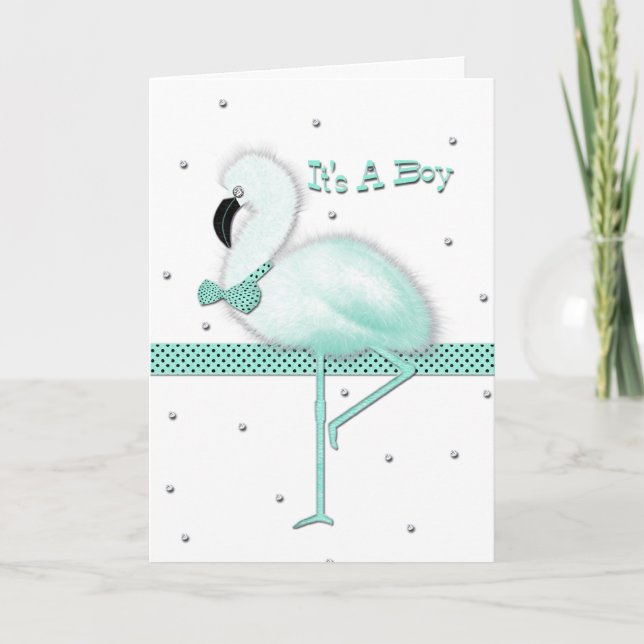 Faire-part C'est un garçon ! (Devant)