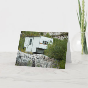 Faire-part Changement d'adresse : Camper