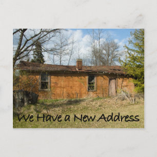 Faire-part Changer d'adresse amusant Carte postale #32