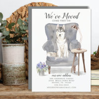 Chien sibérien Husky Nous avons déplacé le Faire-p