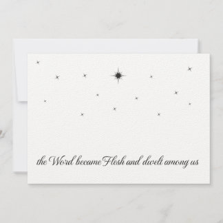 Faire-part Christian Christmas Card 2023 Design simple