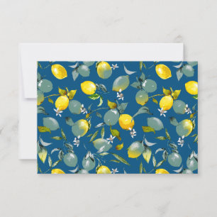 Faire-part citrons aquarelle 29