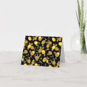 Faire-part citrons d'aquarelle 30