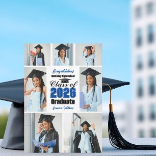 Faire-part Collage de photos de la promotion 2026 de la class