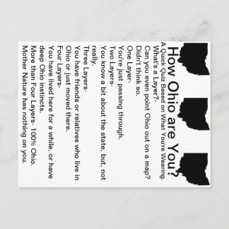 Faire-part Comment l'Ohio sont-ils vous ? Carte postale