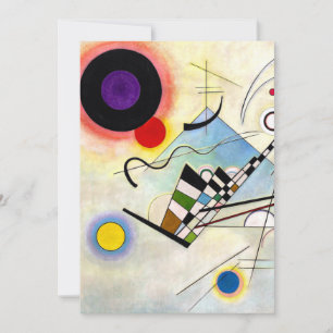 Faire-part Composition Kandinsky 8