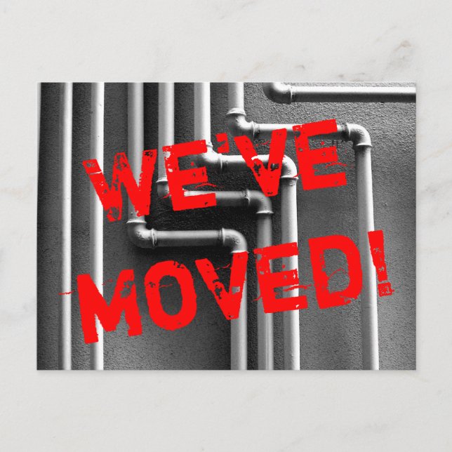 Faire-part Conception de carte postale mobile du pipeline de  (Devant)