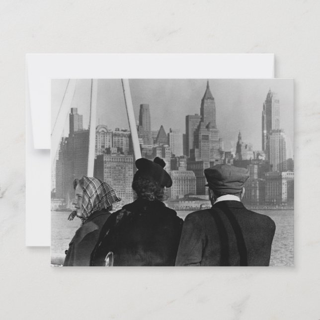 Faire-part Conception de fiançailles vintage (Devant)