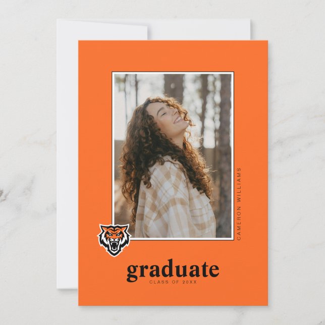 Faire-part Conception de l'esprit des Bengals de l'Université (Devant)