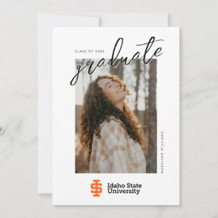 Faire-part Conception officielle du logo de l'Université d'Ét