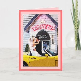 Faire-part Conduisez vers le haut du mariage