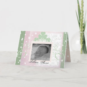 Faire-part Créez vos propres annonces pour bébés irlandais