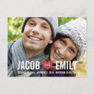 Faire-part CUPID Enregistrer la carte postale Date
