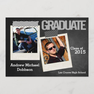 faire-part d'aîné de conseil de noir du tableau