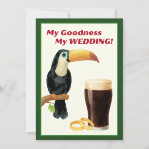 Faire-part de Baby Shower de Stout Irlandais