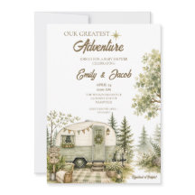Faire-part de Baby Shower « Notre plus grande aven
