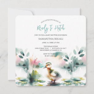 Faire-part de Baby-Shower pour un Adorable Petit G
