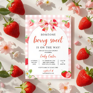 Faire-part de Baby Shower pour un Bébé Très Mignon
