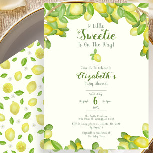 Faire-part de Baby Shower pour un Petit Chéri au C