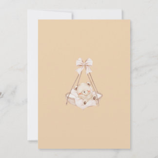 Faire-part de Baby Shower pour un Petit Rêveur Boh