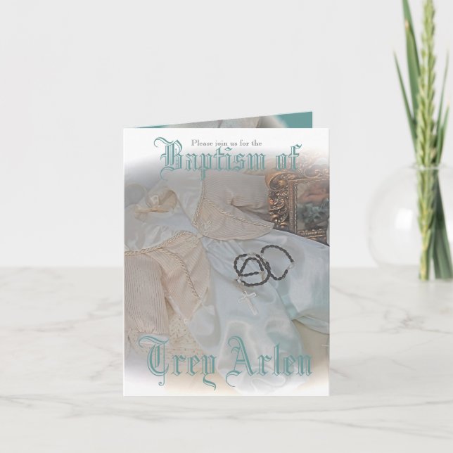 Faire-part de baptême (Devant)