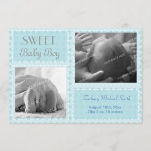 Faire-part de bébé