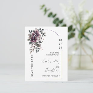 Faire-part de carte de sauvegarde Bourgogne et Sau