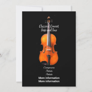 Faire-part de concert